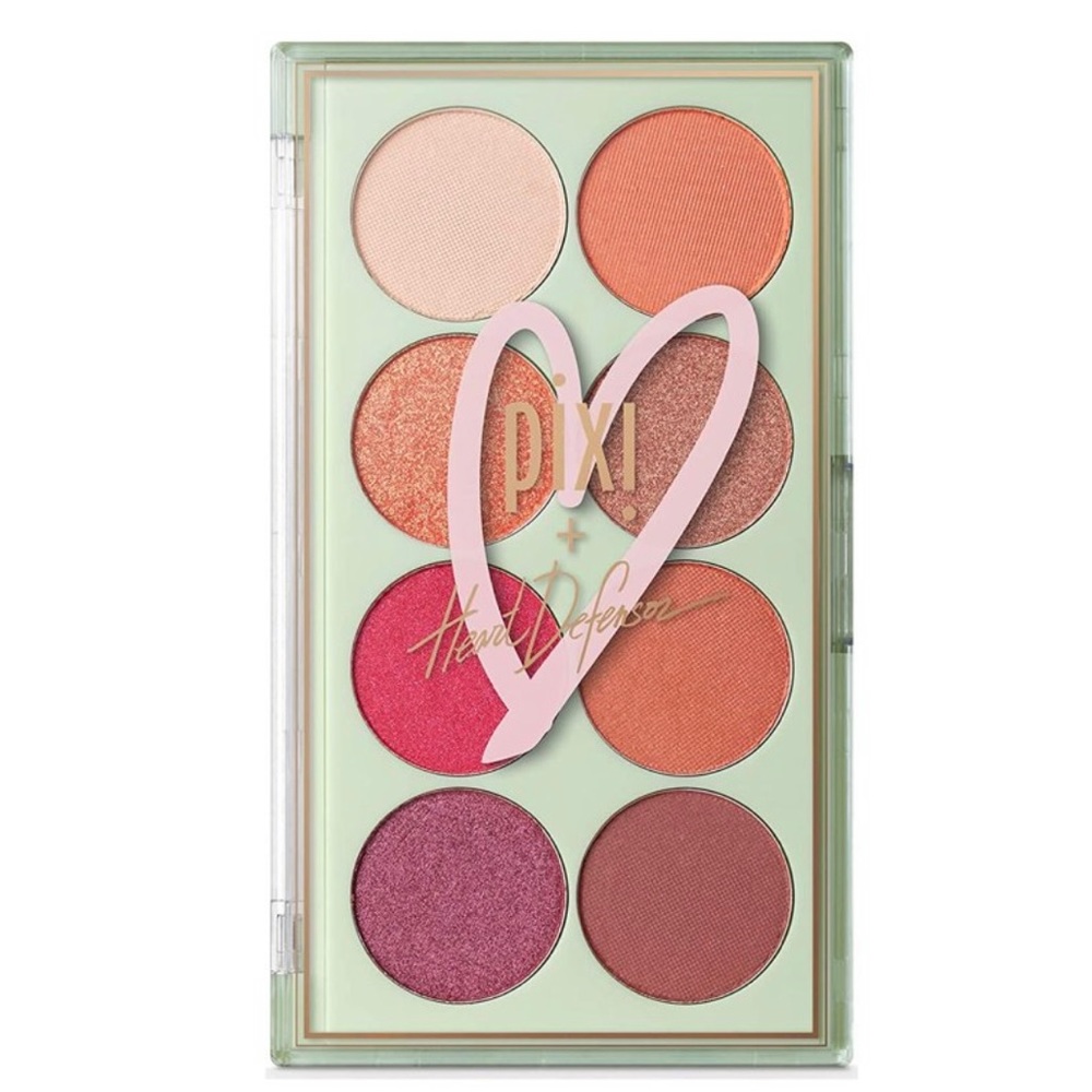 PIXI + HEART DEFENSOR Eyeshadow Makeup Palette, NEW IN BOX